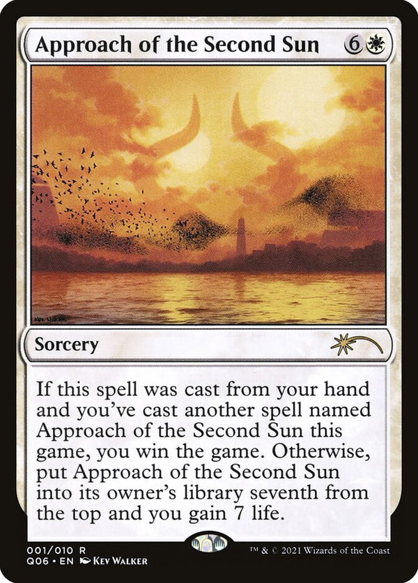 Approach of the Second Sun - Magic: The Gathering