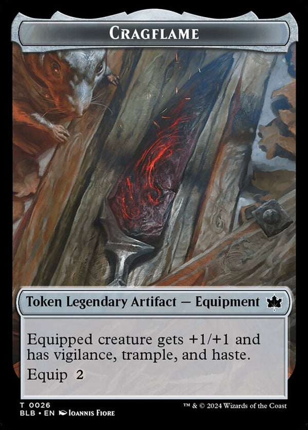 Cragflame Token - Magic: The Gathering