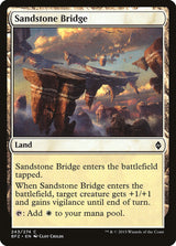 Sandstone Bridge - Magic: The Gathering