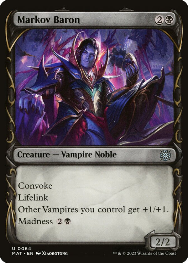 Markov Baron (Showcase) - Magic: The Gathering