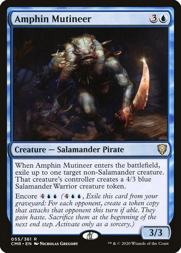 Amphin Mutineer - Magic: The Gathering