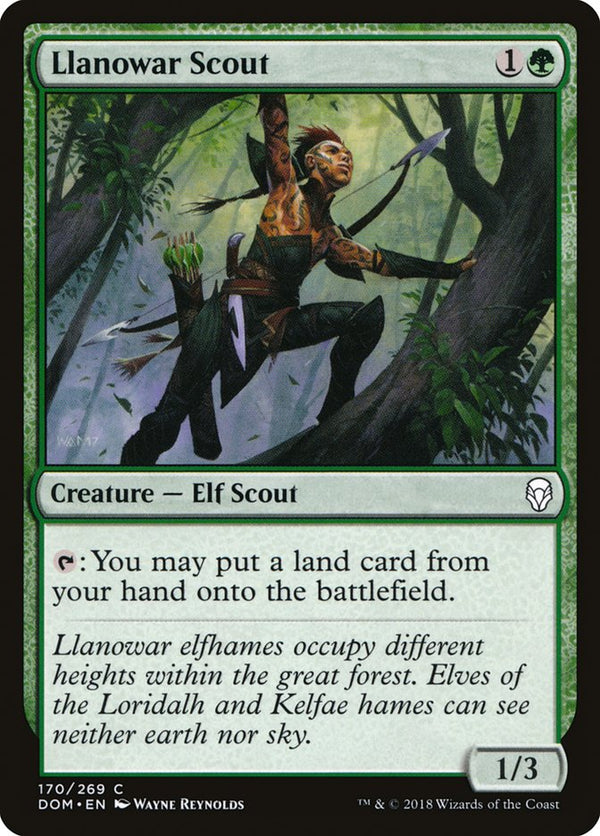 Llanowar Scout - Magic: The Gathering