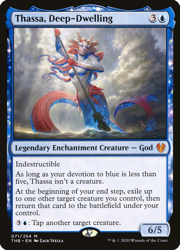 Thassa, Deep-Dwelling - Magic: The Gathering