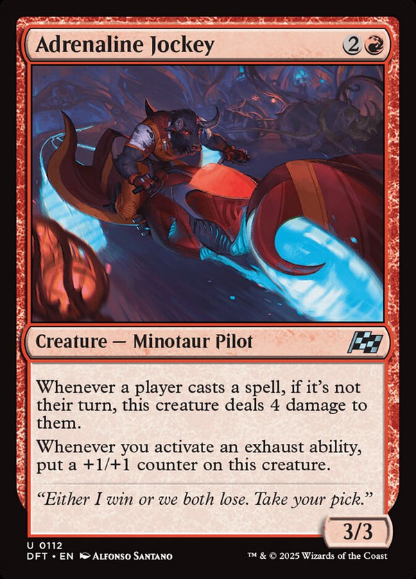 Adrenaline Jockey - Magic: The Gathering