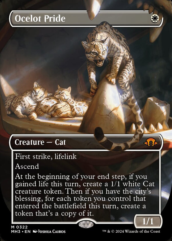 Ocelot Pride (Borderless) - Magic: The Gathering