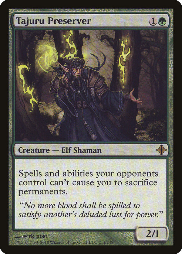 Tajuru Preserver - Magic: The Gathering