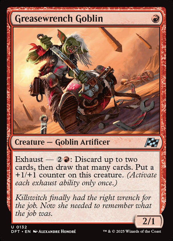Greasewrench Goblin - Magic: The Gathering