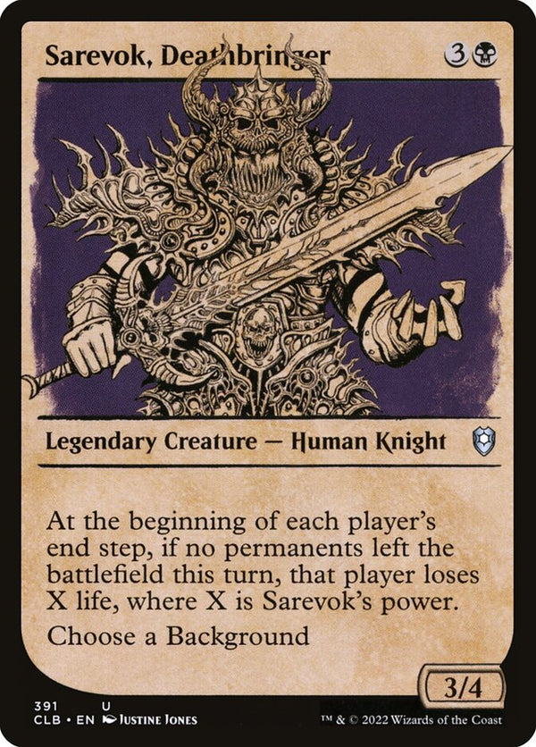 Sarevok, Deathbringer (Showcase) - Magic: The Gathering