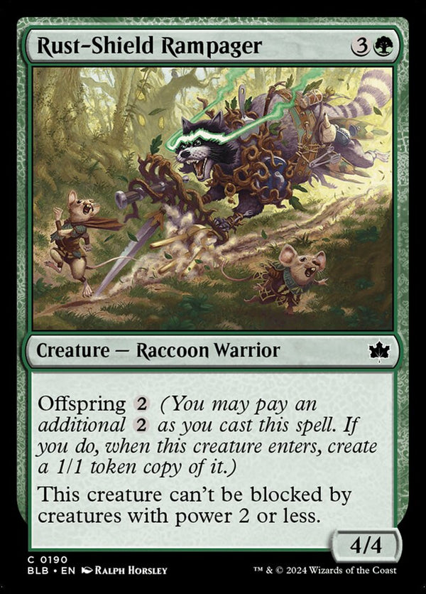 Rust-Shield Rampager - Magic: The Gathering