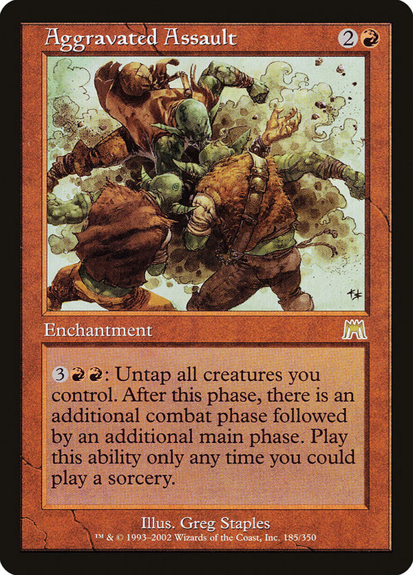 Aggravated Assault - Magic: The Gathering