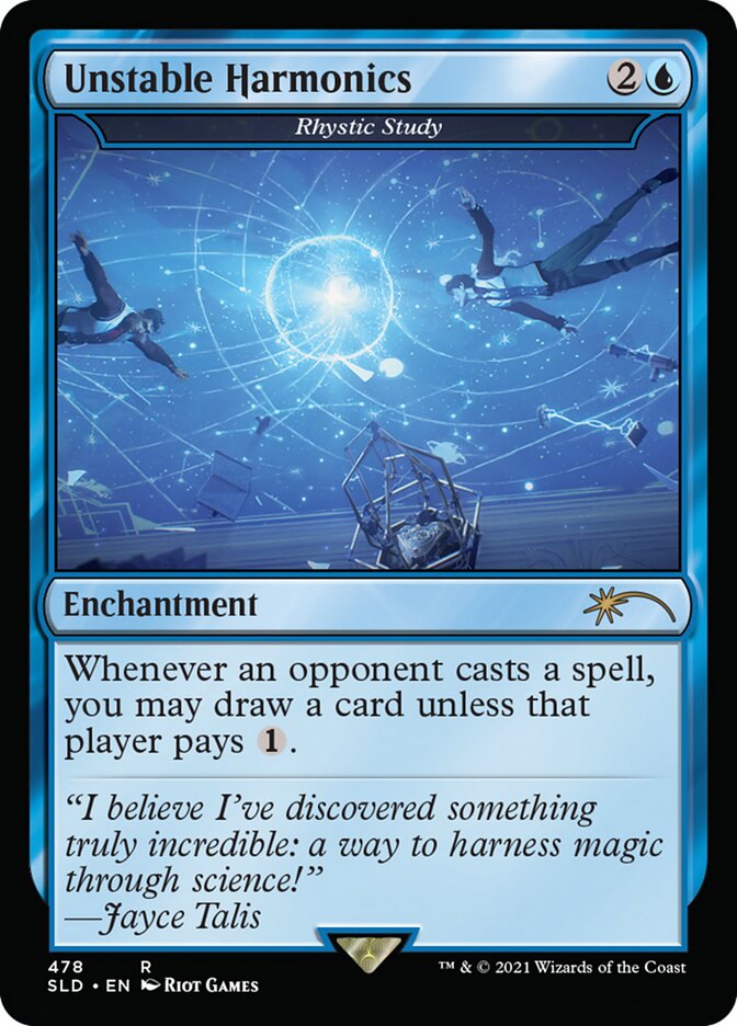 Unstable Harmonics - Rhystic Study