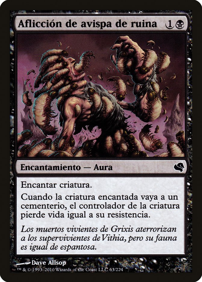Banewasp Affliction (Spanish) - "Afliccion de avispa de ruina"