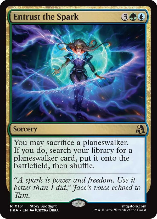 Entrust the Spark (FRA 131) - Magic: The Gathering