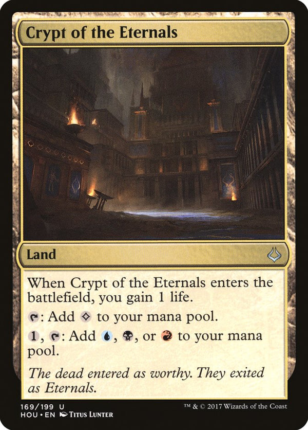 Crypt of the Eternals - Magic: The Gathering