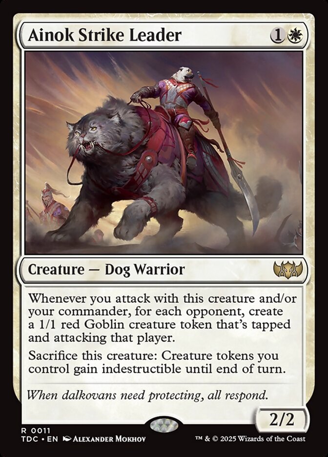 Ainok Strike Leader