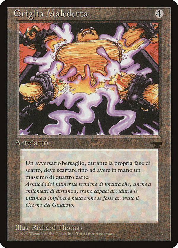 Cursed Rack (Italian) - "Griglia Maledetta" - Magic: The Gathering