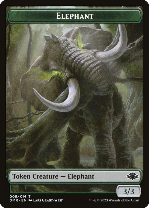Elephant Token (DMR 9) - Magic: The Gathering