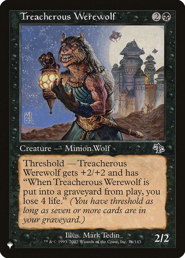 Treacherous Werewolf - Magic: The Gathering