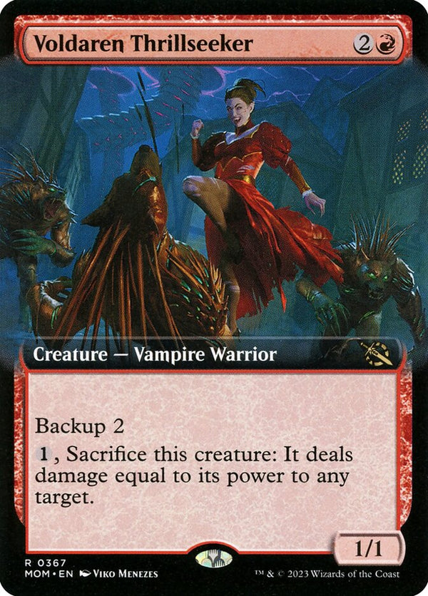Voldaren Thrillseeker (Extended Art) - Magic: The Gathering