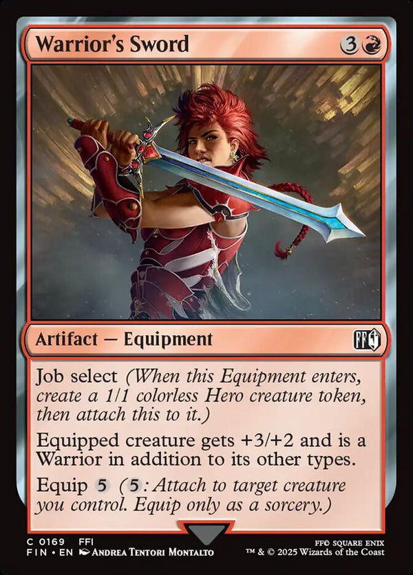 Warrior's Sword - Magic: The Gathering