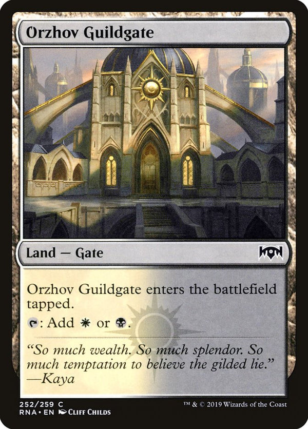 Orzhov Guildgate (252) - Magic: The Gathering