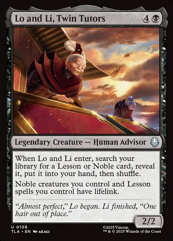 Lo and Li, Twin Tutors - Magic: The Gathering