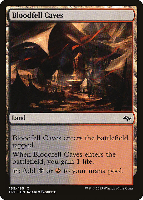 Bloodfell Caves - Magic: The Gathering