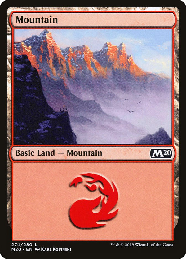 Mountain (274) - Magic: The Gathering