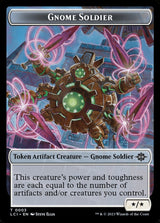 Gnome Soldier Token - Magic: The Gathering