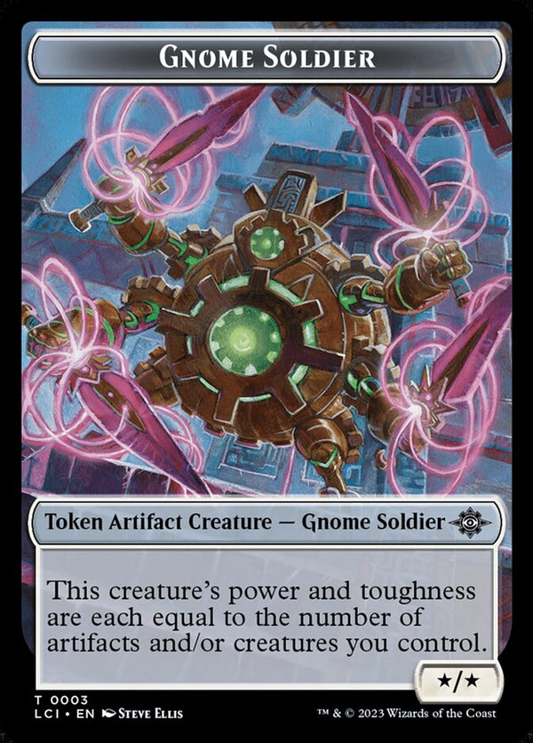 Gnome Soldier Token - Magic: The Gathering