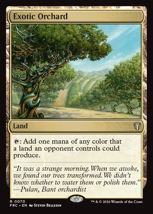 Exotic Orchard (FRC 70) - Magic: The Gathering