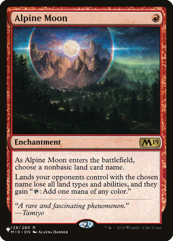 Alpine Moon - Magic: The Gathering