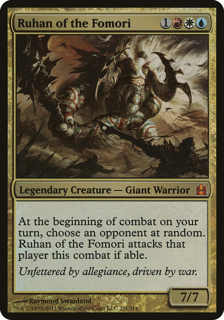Ruhan of the Fomori (Commander)