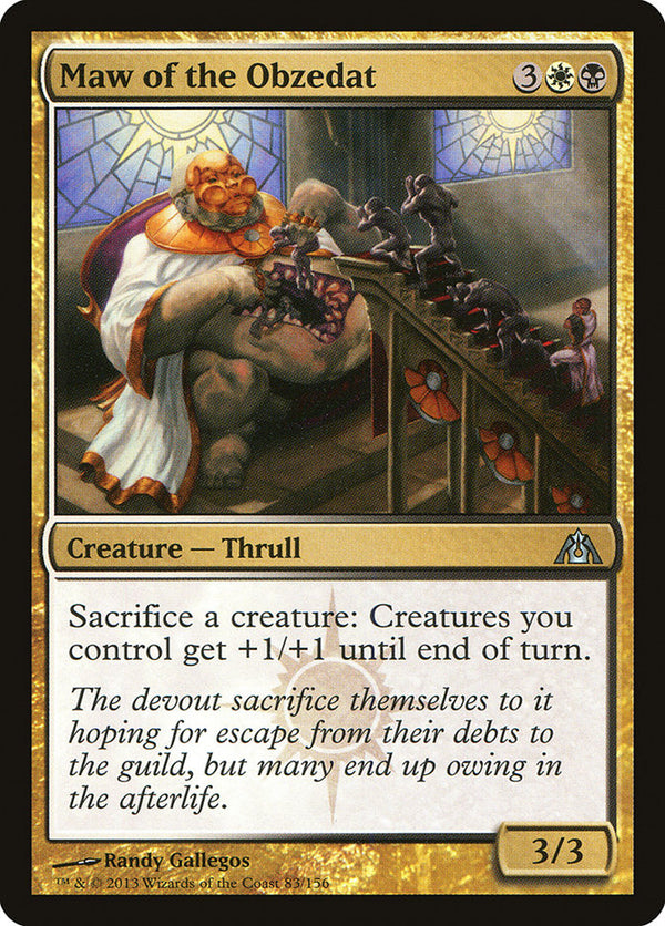 Maw of the Obzedat - Magic: The Gathering