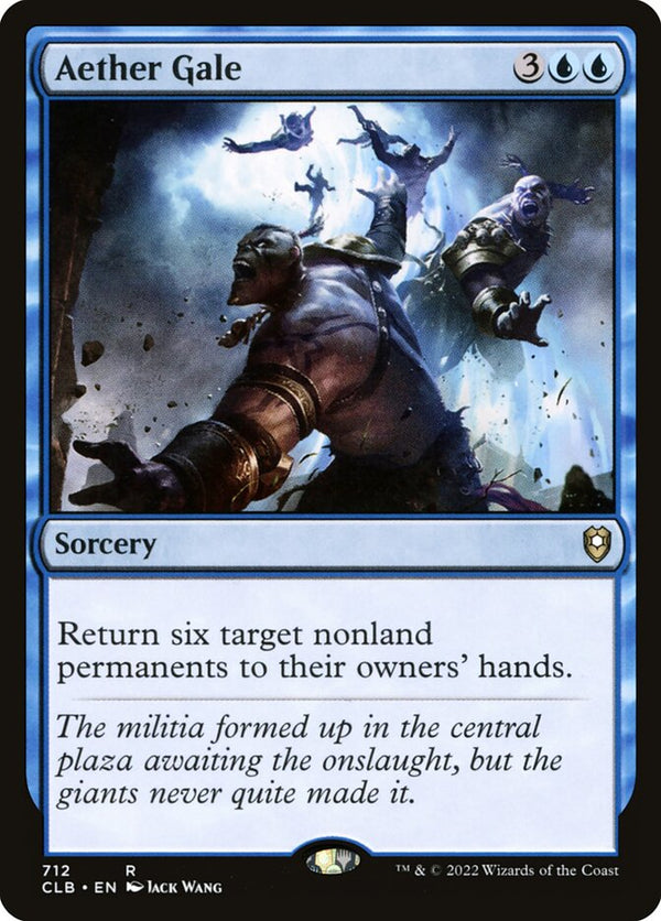 Aether Gale - Magic: The Gathering
