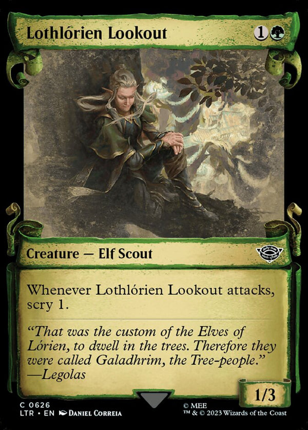 Lothlorien Lookout (Showcase Scrolls) - Magic: The Gathering