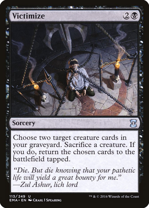 Victimize - Magic: The Gathering