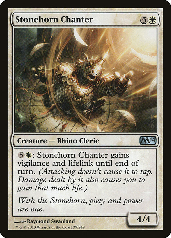 Stonehorn Chanter - Magic: The Gathering