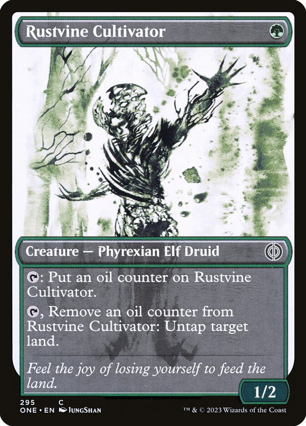 Rustvine Cultivator (Showcase) - Magic: The Gathering