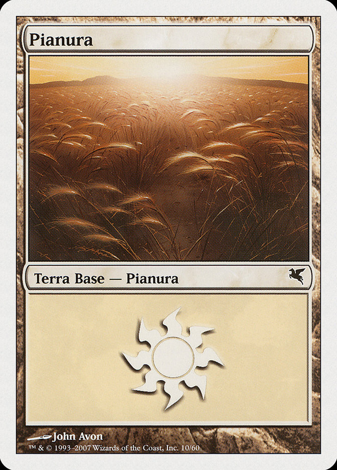 Plains (Italian) - "Pianura" (L10)