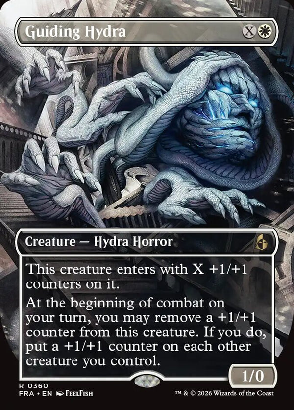 Guiding Hydra (Borderless) (FRA 360) - Magic: The Gathering