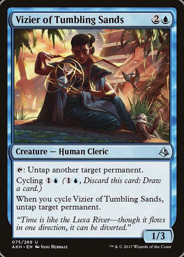 Vizier of Tumbling Sands - Magic: The Gathering