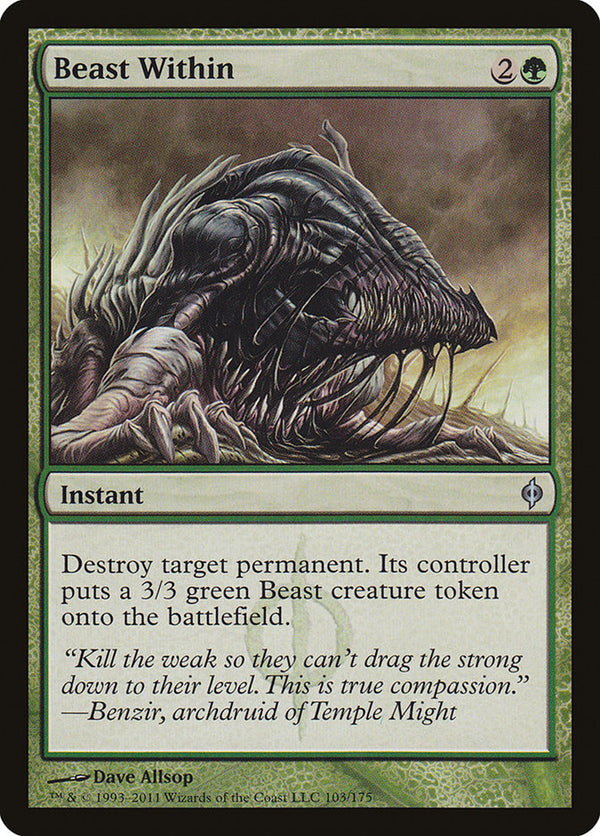 Beast Within - Magic: The Gathering