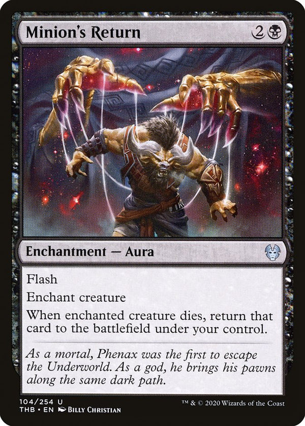 Minion's Return - Magic: The Gathering