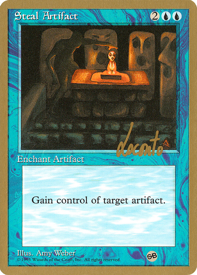 Steal Artifact - 1996 Michael Loconto (4ED) (SB)
