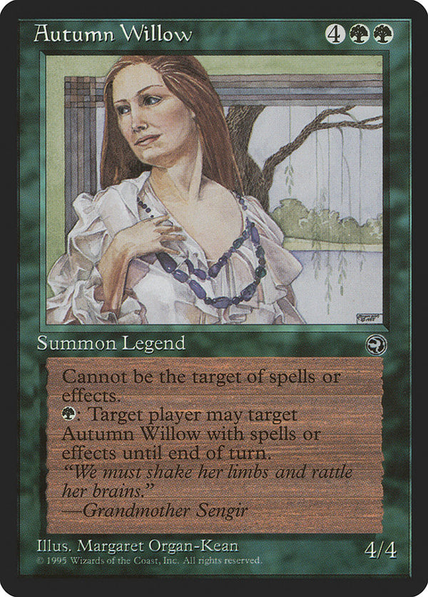 Autumn Willow - Magic: The Gathering