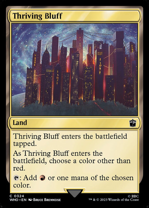 Thriving Bluff - Magic: The Gathering