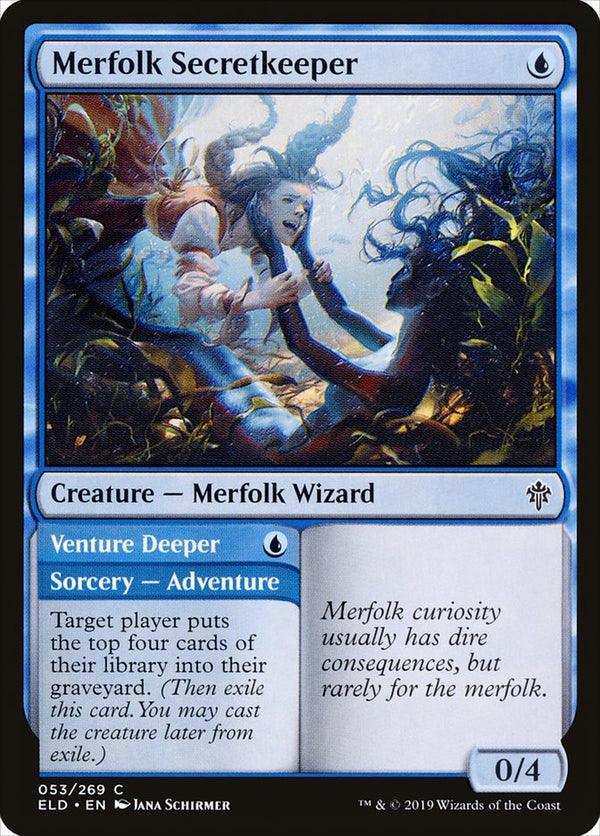 Merfolk Secretkeeper - Magic: The Gathering