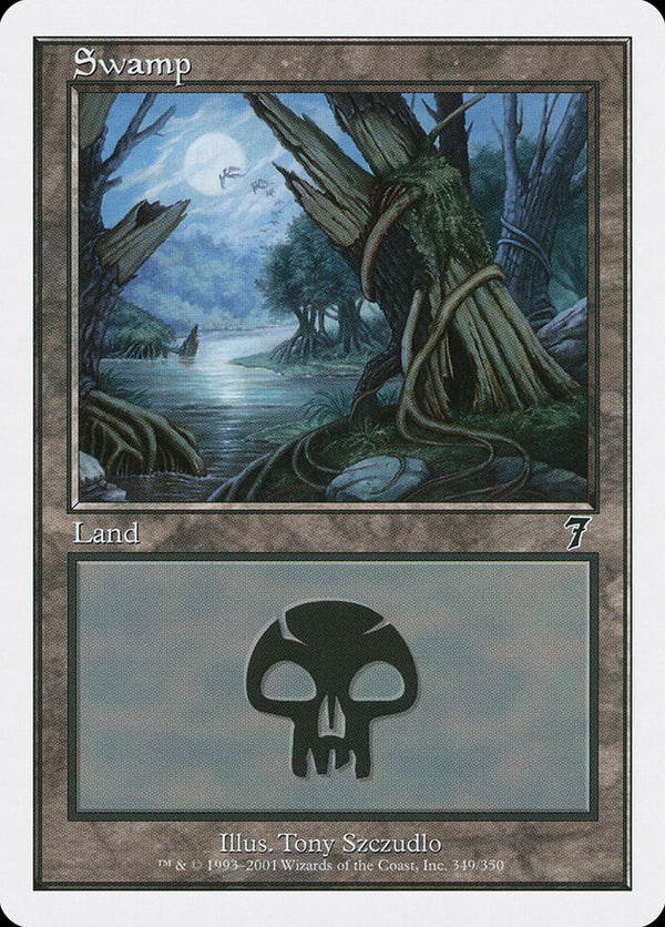 Swamp (349) (7ED 349) - Magic: The Gathering
