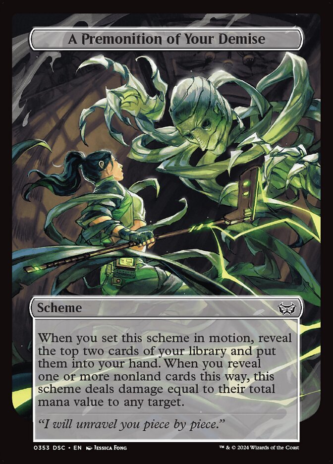 A Premonition of Your Demise (Full Art)